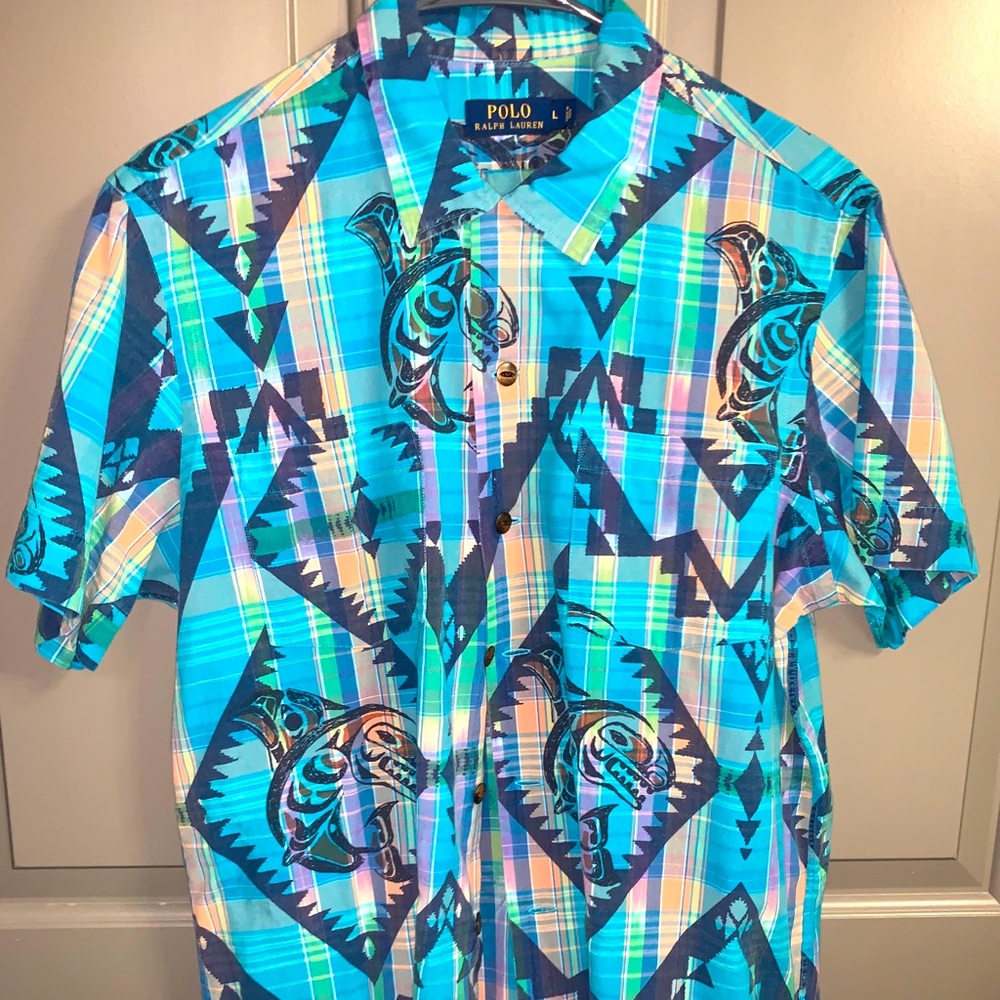 Ralph Lauren Polo Short Sleeve Button Up